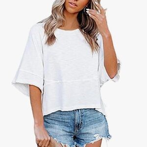 Oversized White T-shirt lg
